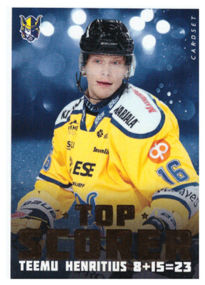 JUKURIT CARDSET/Blueline Erikoiskortteja alk. 0,75€/kpl