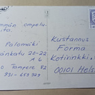 Turku, katunäkymä, pyöräilijä ja autoja, p. 1975 - pikkukuva 2