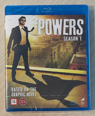POWERS: Kausi 1 (2015) Sharlto Copley, Susan Heyward (UUSI)