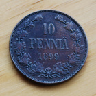 Suuriruhtinaskunta 10 Penniä 1899 Nikolai II - pikkukuva 1