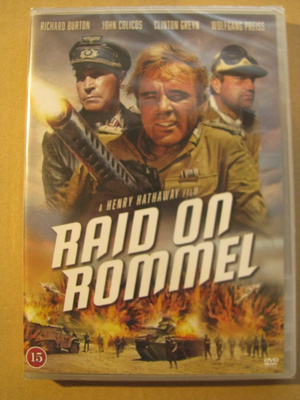 RAID ON ROMMEL - Yllätysisku ( Richard Burton )