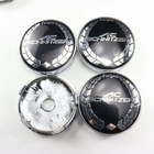 BMW vannekeskiöt – AC Schnitzer Musta-Valko – 60mm (4kpl - pikkukuva 1