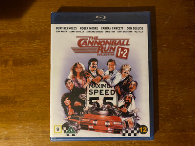 Kanuunakuularalli The Cannonball Run 1 + 2 Blu-ray
