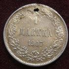 1 markka 1907 - pikkukuva 1