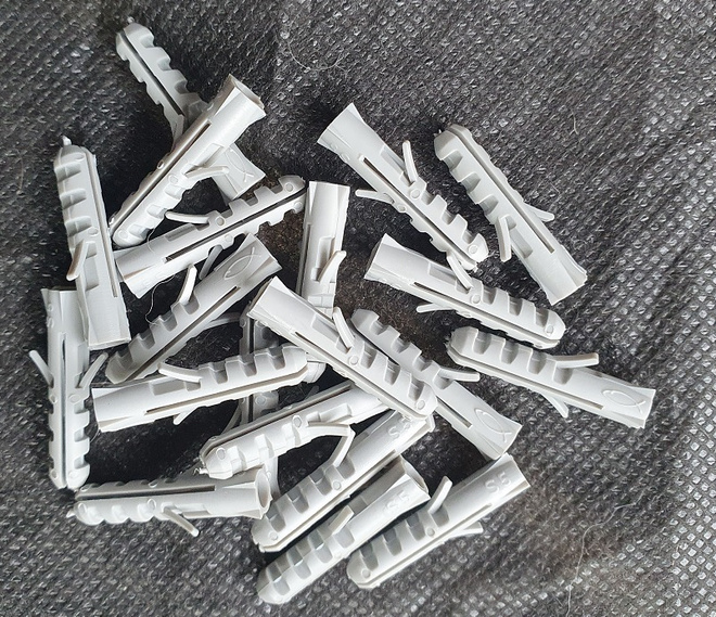 20 kpl Fisher S5 kiinnitystulppa