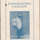 1923 J. Alfred Tanner - Humoristisia lauluja Vihko no. 4 - pikkukuva 1
