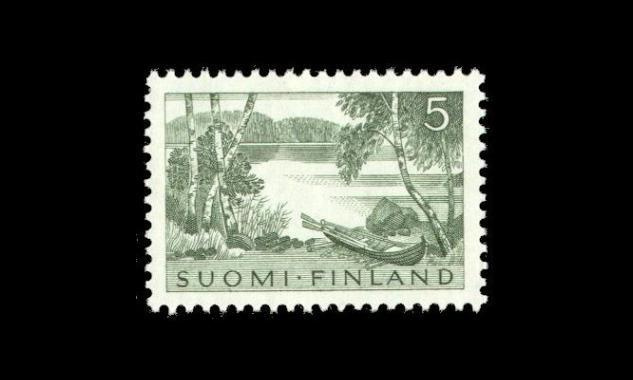 532 ** Maisema 5 mk (1961)