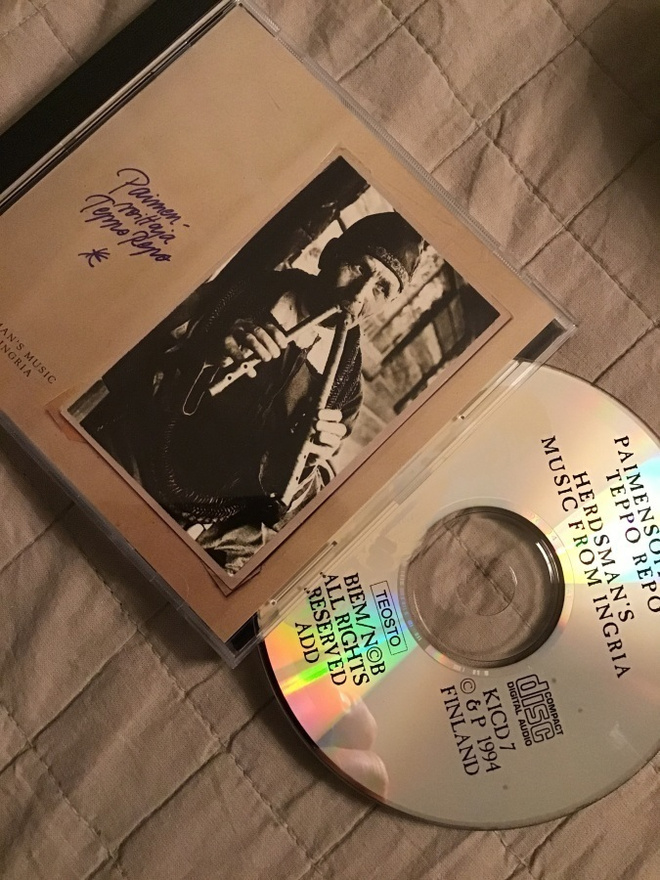 Paimensoittaja Teppo Repo  CD