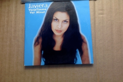 JAVIERA :: VARJE TIMMA VAR MINUT :: MAXI CD SINGLE