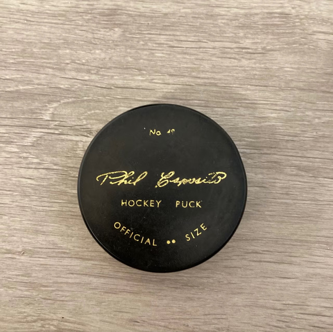 Jääkiekko Phil Esposito ( NHL ) Official Size.