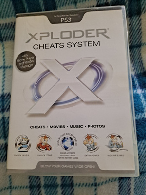 PS3 Xploder cheats system