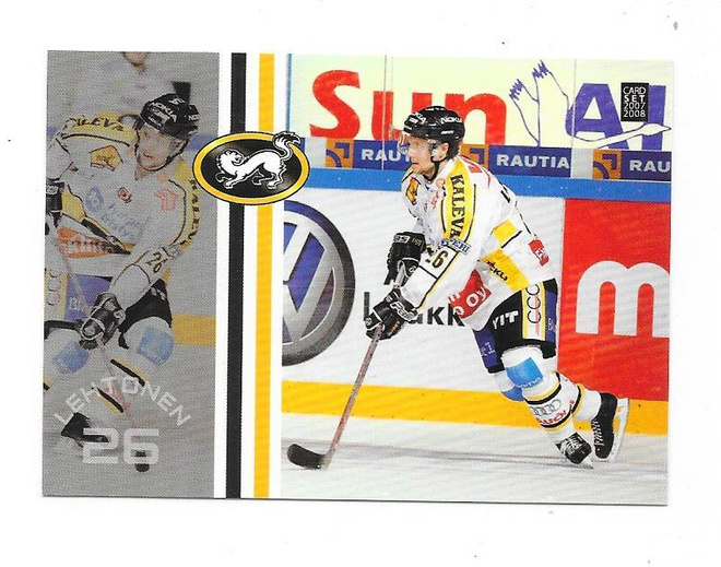 2007-08 CardSet #260 Mikko Lehtonen Kärpät