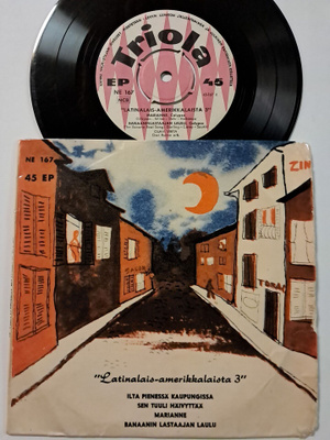 Olavi Virta – Latinalais-amerikkalaista 3, V.1957, EP