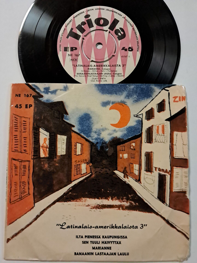 Olavi Virta – Latinalais-amerikkalaista 3, V.1957, EP