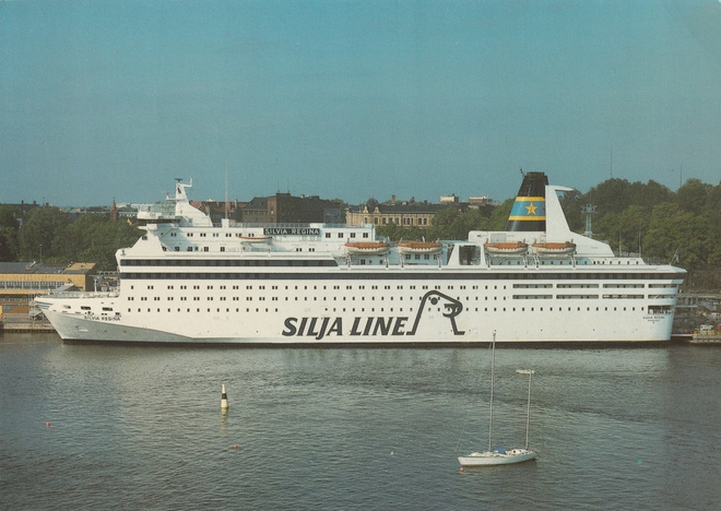 LAIVAKORTTI - M/S SILVIA REGINA - 1