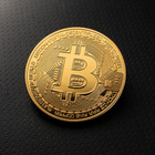 Bitcoin koristekolikko (kullanvärinen) - pikkukuva 1