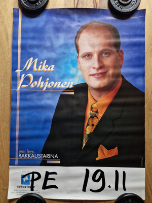 Mika Pohjonen Keikkajuliste 60 x 42 cm