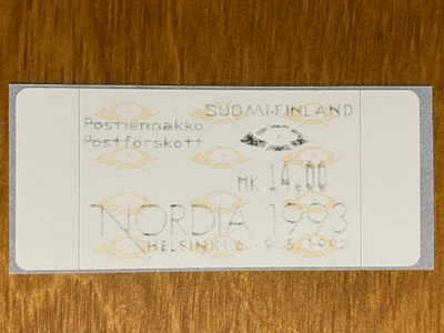 FRAMA ATM12 M5 NORDIA 1993 HELSINKI L3**