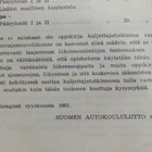 Kuljettajatutkinnon kirjalliset kysymykset - 1961 - pikkukuva 3