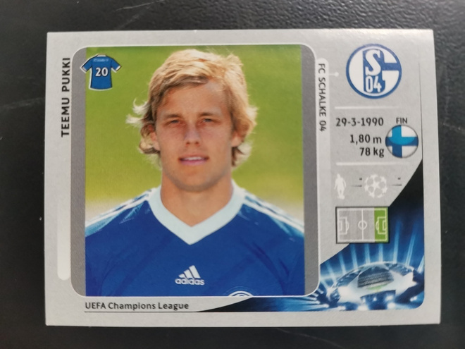 2012-13 Panini Champions League #117 Teemu Pukki
