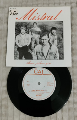 Mistral Anna Jatkua Yön 7"single