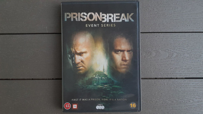 DVD: Prison Break: Event Series "Kausi 5" 3xDVD (2017)