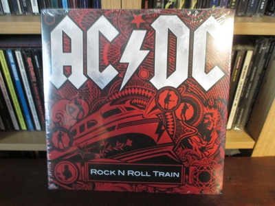 AC/DC:ROCK N ROLL TRAIN/WAR MACHINE  7"