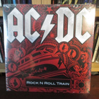 AC/DC:ROCK N ROLL TRAIN/WAR MACHINE  7" - pikkukuva 1
