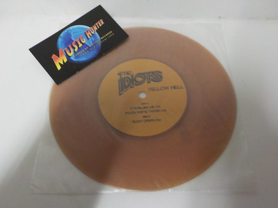 THE IDIOTS - YELLOW HELL M- SUOMI 1998 7"