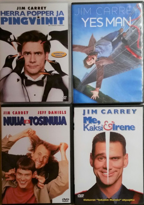 Jim carrey 4 Kpl -DVD
