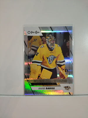 2023-24 O-Pee-Chee - Rainbow #524 Juuse Saros SN350
