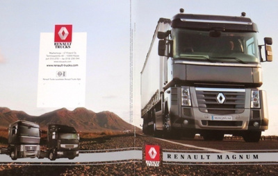 2008 Renault Magnum kuorma-auto esite - 32 siv- suom