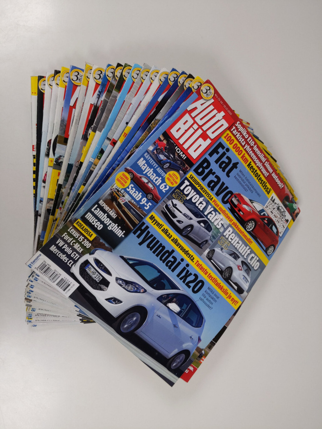 Jarmo Markkanen : Auto Bild Suomi vuosikerta 2010 1-24 (p...