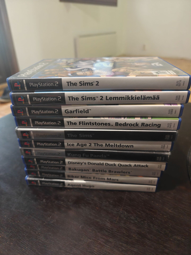 PS2 lasten pelipaketti
