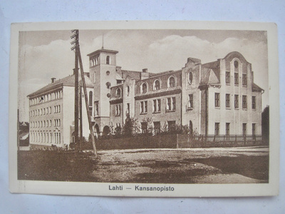 VANHA Postikortti Lahti 1920-l