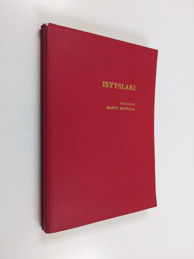 Martti Rautiala : Isyyslaki