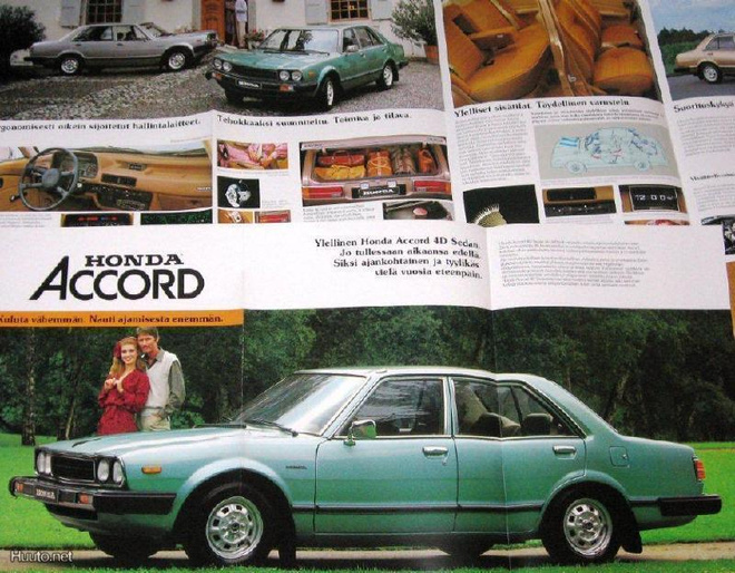 1981 Honda Accord esite -  KUIN UUSI