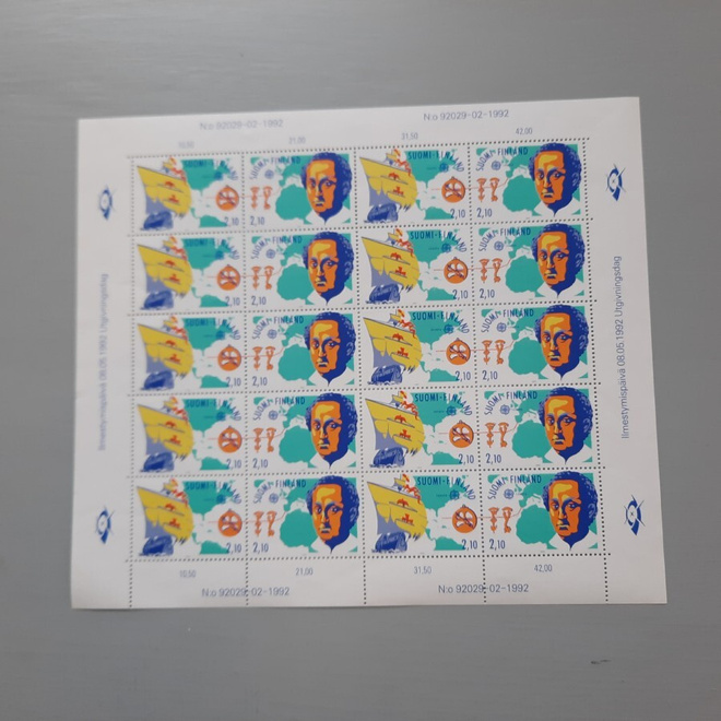 Suomi arkki ** 1992 Eurooppa-merkki