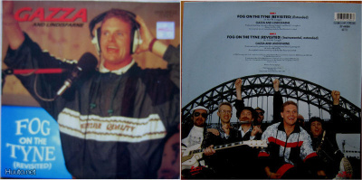 GAZZA and LINDISFARNE: FOG on the TYNE - 12" MAXI
