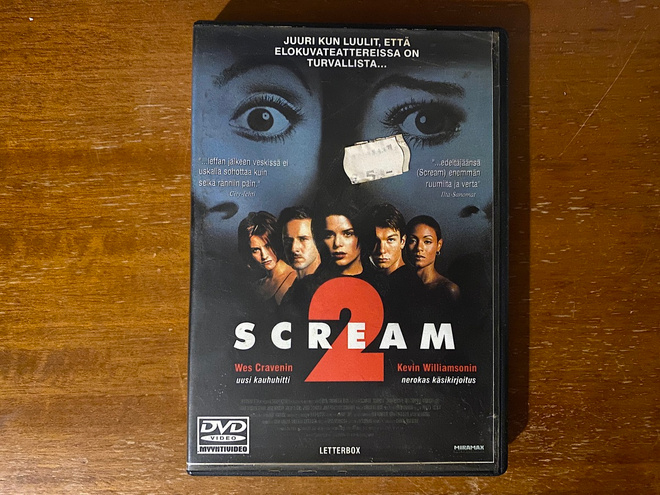 Scream 2 DVD