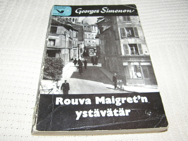 Georges Simenon Rouva Maigret´n ystävätär  -nid