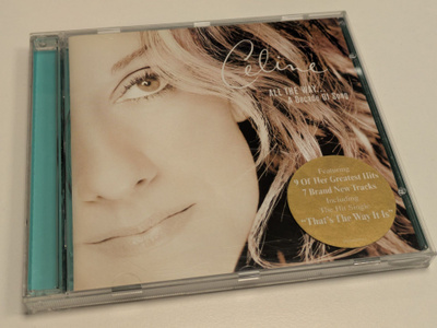 Celine Dion - All The Way...A Decade Of Song (CD) EX+!!