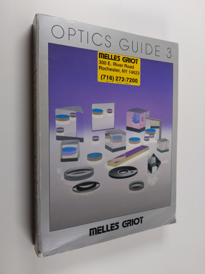 Melles Griot (Firme) : Optics Guide 3