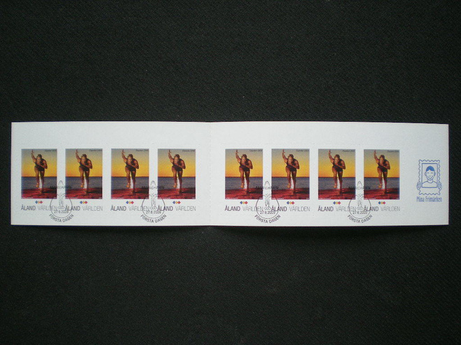 FDC-leimattu postimerkkivihko Saarikisat 2009 - LaPe V4