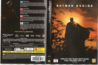 batman begins (29 688) k -FI- DVD nordic, christian bale 20