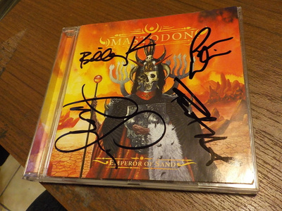 MASTODON - EMPEROR OF SAND CD NELJÄLLÄ NIMMARILLA
