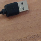 Musta Micro USB latausjohto 25-30 cm - pikkukuva 3