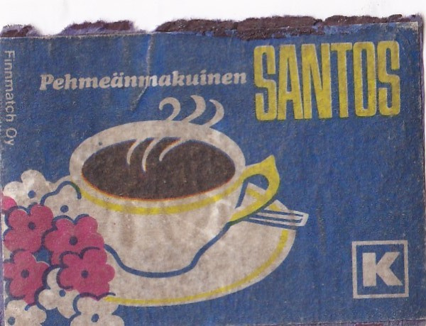 Pehmeänmakuinen SANTOS, kahvi     b601