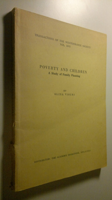 Elina Visuri : Poverty and children : a study of family p...