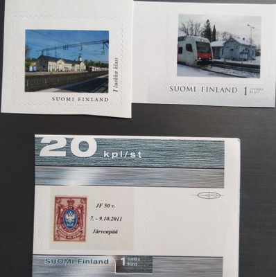 Järvenpää, omakuvamerkkejä 3 erill., pm-näyttely 2011